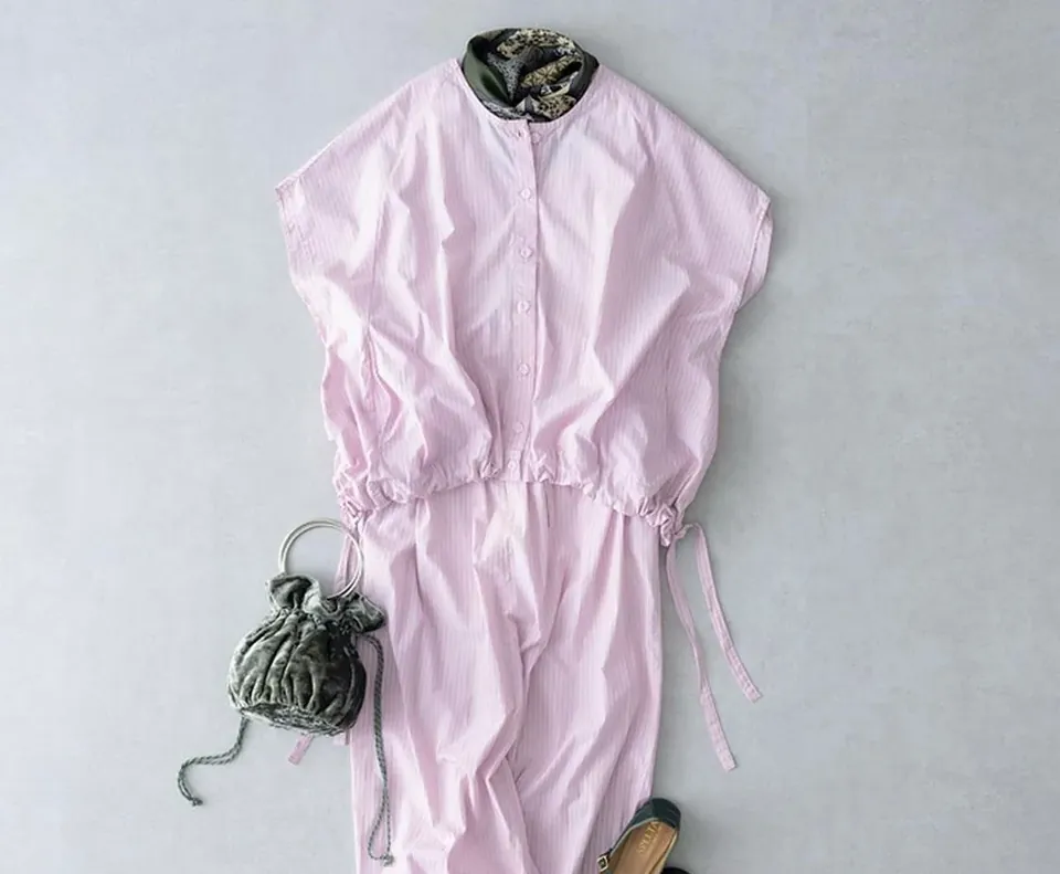 おしゃれのABC◇ 8月「秋口に着たくなる服」その（1）〜セットアップ〜 現役スタイリストが、おしゃれの悩みを解決｜植村美智子